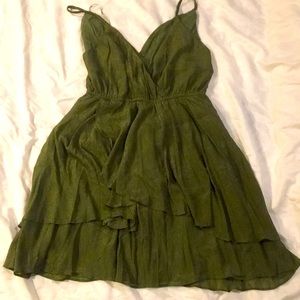 Green tinker bell dress
